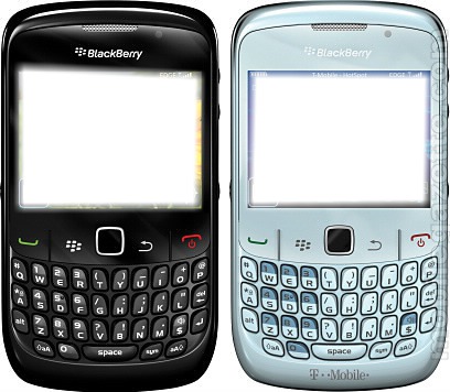 blackberry 8520 Fotomontāža
