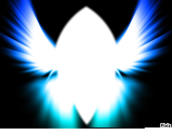 les ailes d'un ange Photomontage