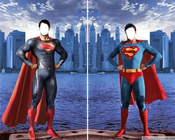 superman Fotomontage