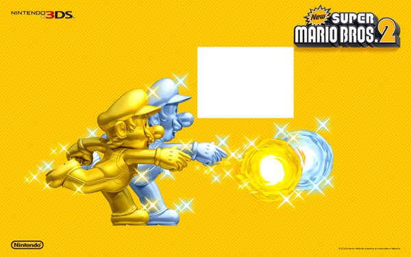 Super Mario Bros 2 rectangle Fotómontázs