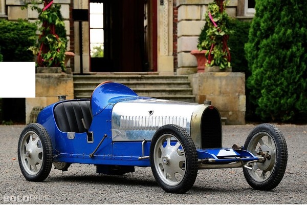 Bugatti Fotomontage