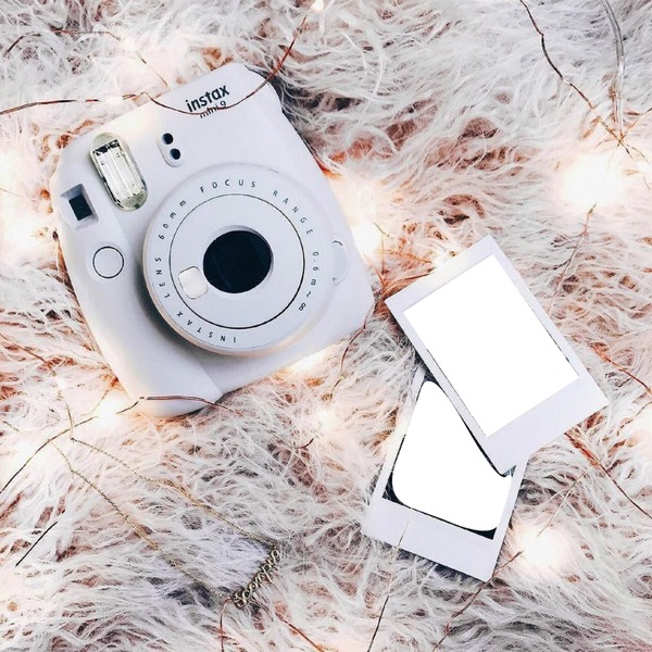 Instax Mini luces Photo frame effect