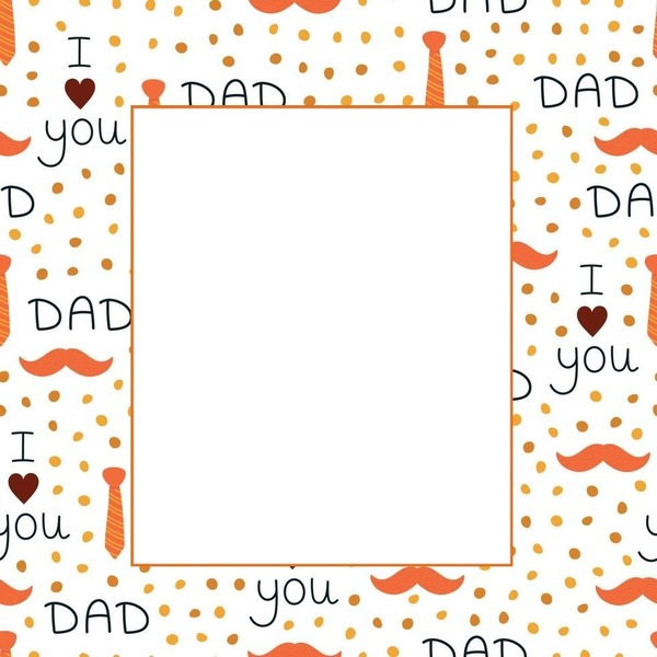 I love you Dad. Fotomontage