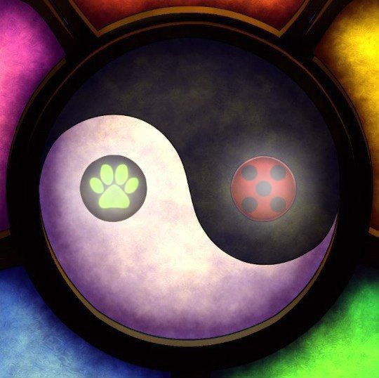 yin yang miraculous Φωτομοντάζ