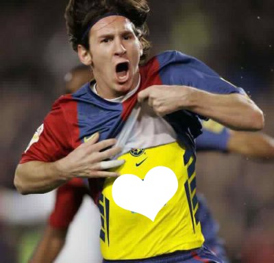 Lionel Messi Photo frame effect