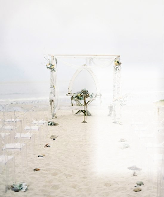 playa boda Montaje fotografico