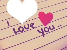 i love you Montage photo