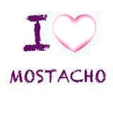 I love mi mostacho Fotomontasje