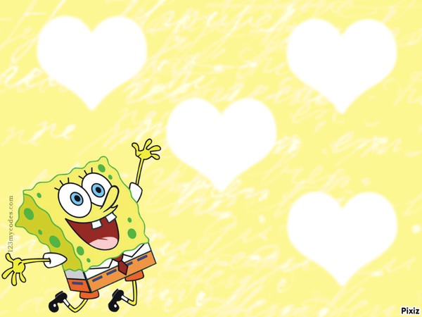 Spongebob Lovers Montaje fotografico