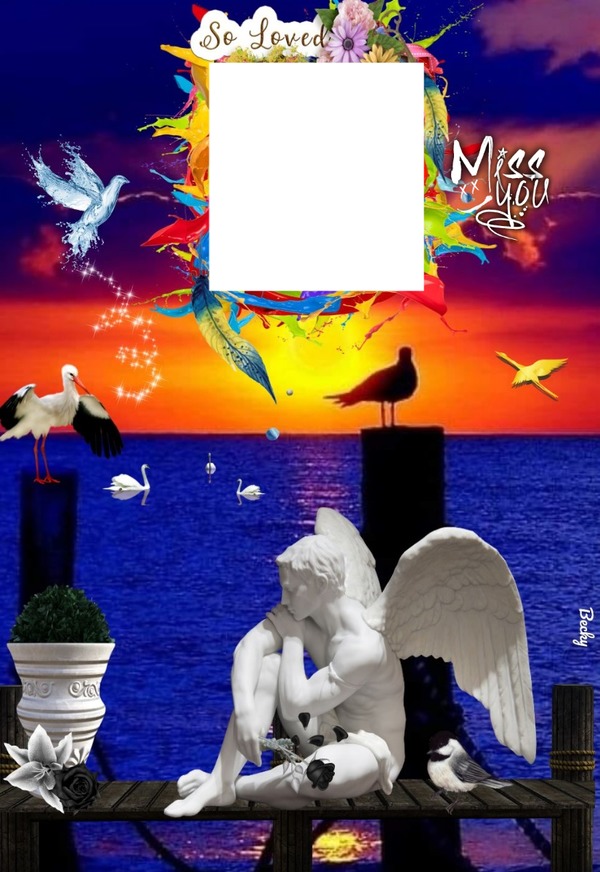 miss you / so loved Montage photo
