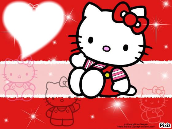 Hello Kitty Фотомонтаж