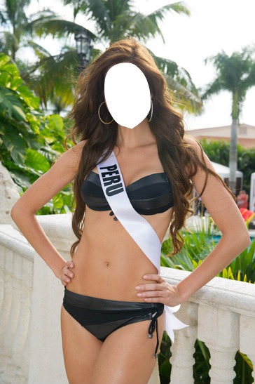 Miss Peru Universo 2014 Fotomontagem