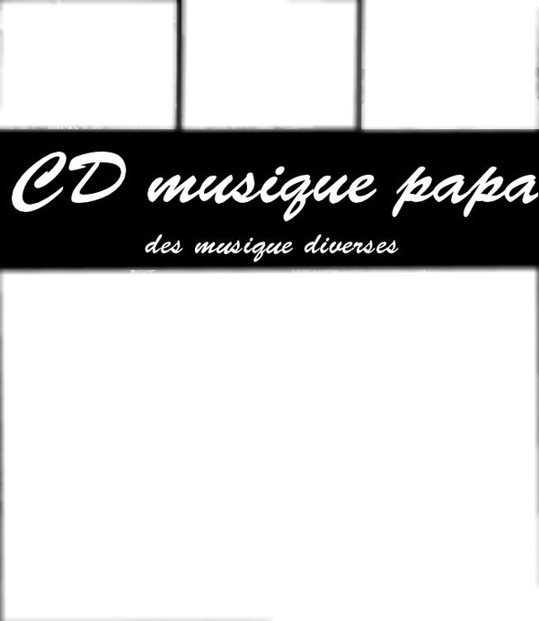 CD musique papa Fotomontáž
