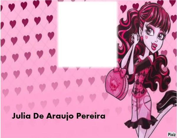 monster high draculaura Montage photo