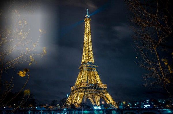 Paris Eiffel Tower Fotomontage