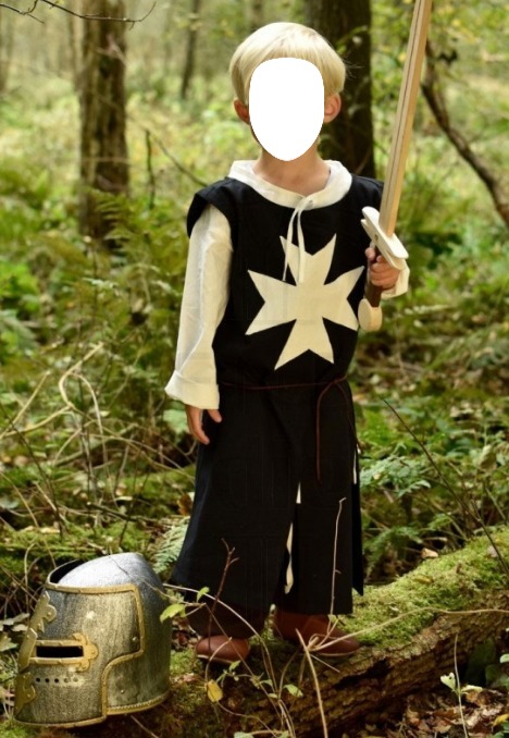 niño medieval Фотомонтаж