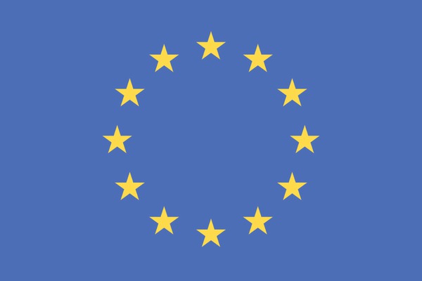 European Union flag Фотомонтаж