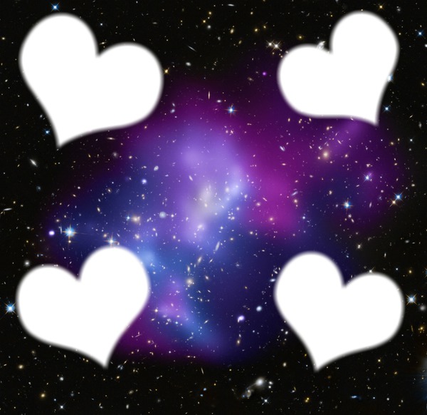 galaxie Fotomontaža