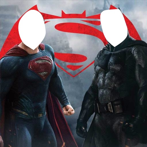 batman et superman Photo frame effect