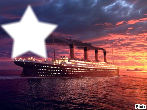 Titanic Fotomontáž