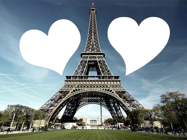 Eiffel-torony Valokuvamontaasi