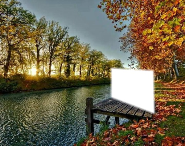 Canal Photo frame effect