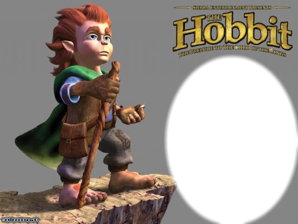 The hobbit Photo frame effect