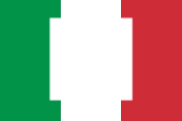 Italy flag Photomontage