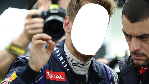 Red Bull F1 Photo frame effect