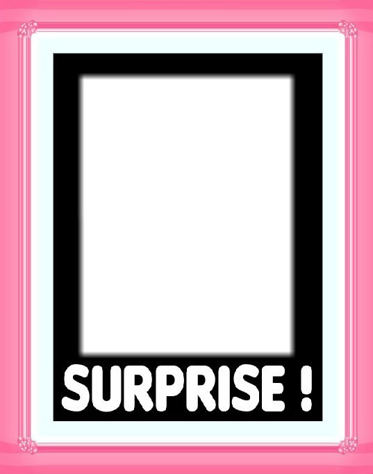 surprise love frame happy 2 フォトモンタージュ