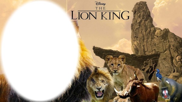 le roi lion film sortie 2019 1.40 Photo frame effect