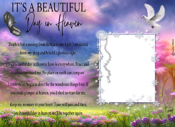 its a beautiful day in heaven Montage photo