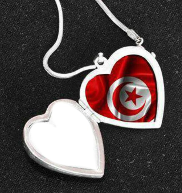 coeur tunisien Fotomontaggio