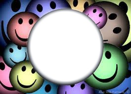 smiley Photo frame effect