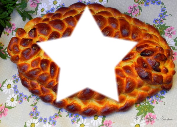 pain au berre Fotomontaż