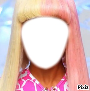 Corps de Nicki Minaj Photo frame effect