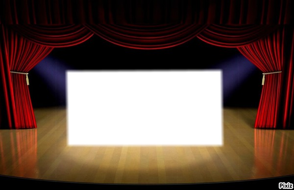 theatre Photo frame effect
