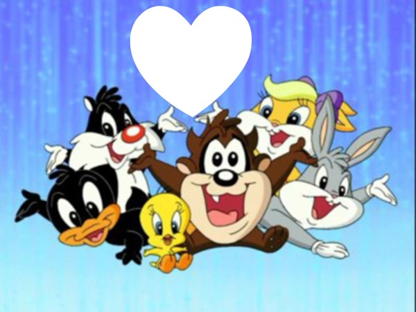 Baby looney Tunes Photo frame effect