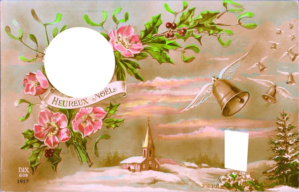 carte  postale de Fotomontāža