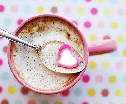 corazon de cafe Фотомонтажа