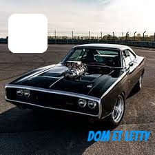 Dom et Letty Fast Furious Fotomontáž