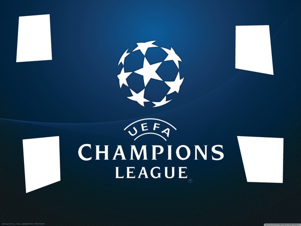 uefa champions league Photomontage