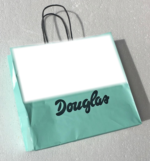 Douglas Shopping Bag Фотомонтаж
