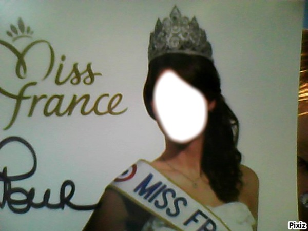 Miss france Photo frame effect