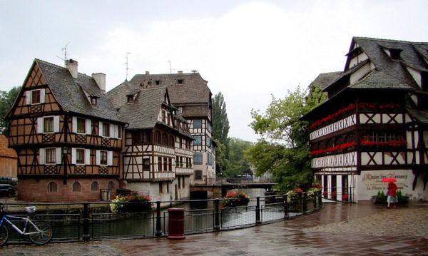 Strasbourg Petite France Fotomontage