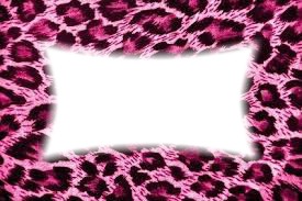 piel de leopardo rosa Montaje fotografico
