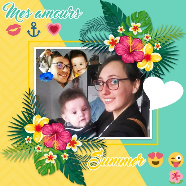 Ma famille,mes amours et moi Montage photo
