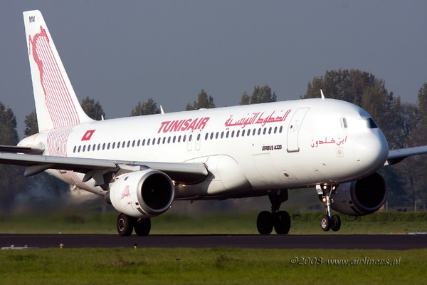 avion tunisien Photo frame effect