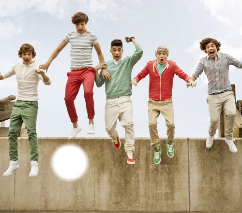 Les One Direction ! Montaje fotografico