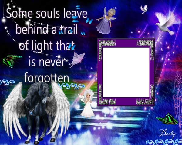 some souls leave behind a trail Montage photo